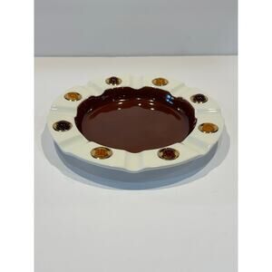 Vintage Down - East Craft 1982 Nautical Seagulls Lighthouse Ashtray